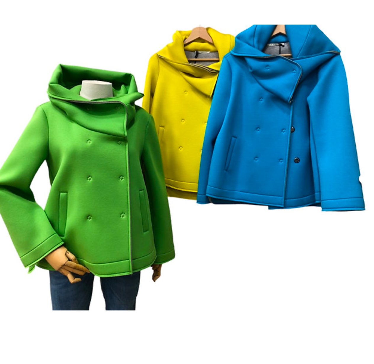 Giacca in neoprene Le Streghe