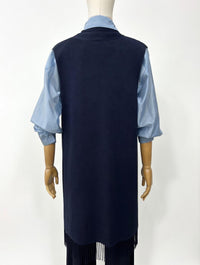 Gilet frangia lungo
