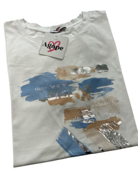 T-shirt pittura