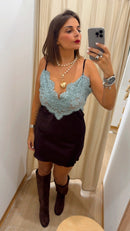 Abito sottoveste pizzo