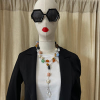 Collana filo diamante