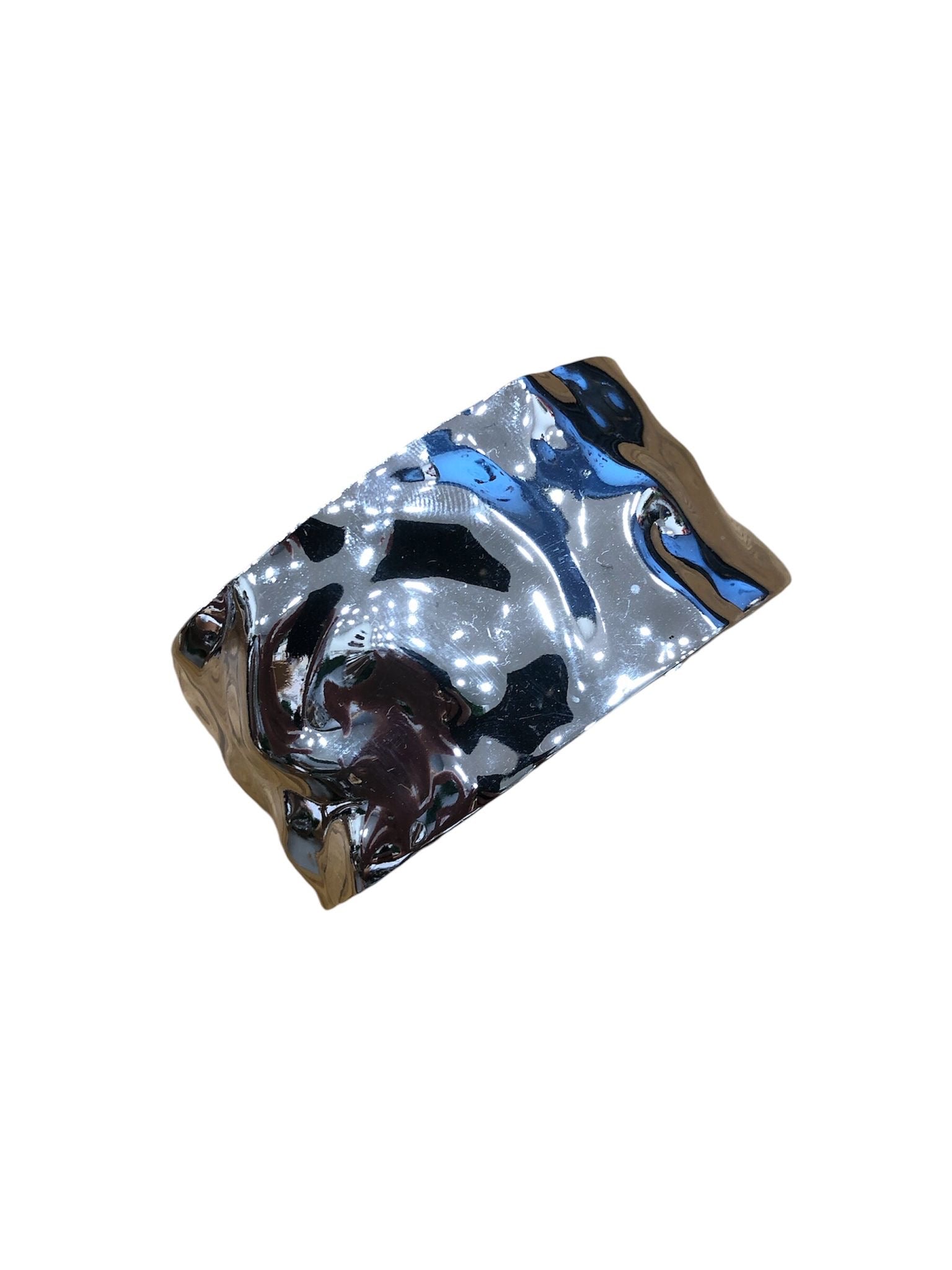 Bracciale rigido martellato