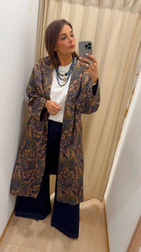 Cappotto Jacquard