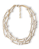 Collana perle e oro