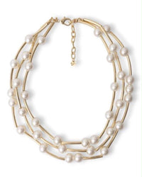 Collana perle e oro