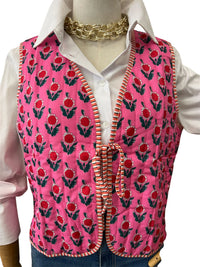 Gilet fiori