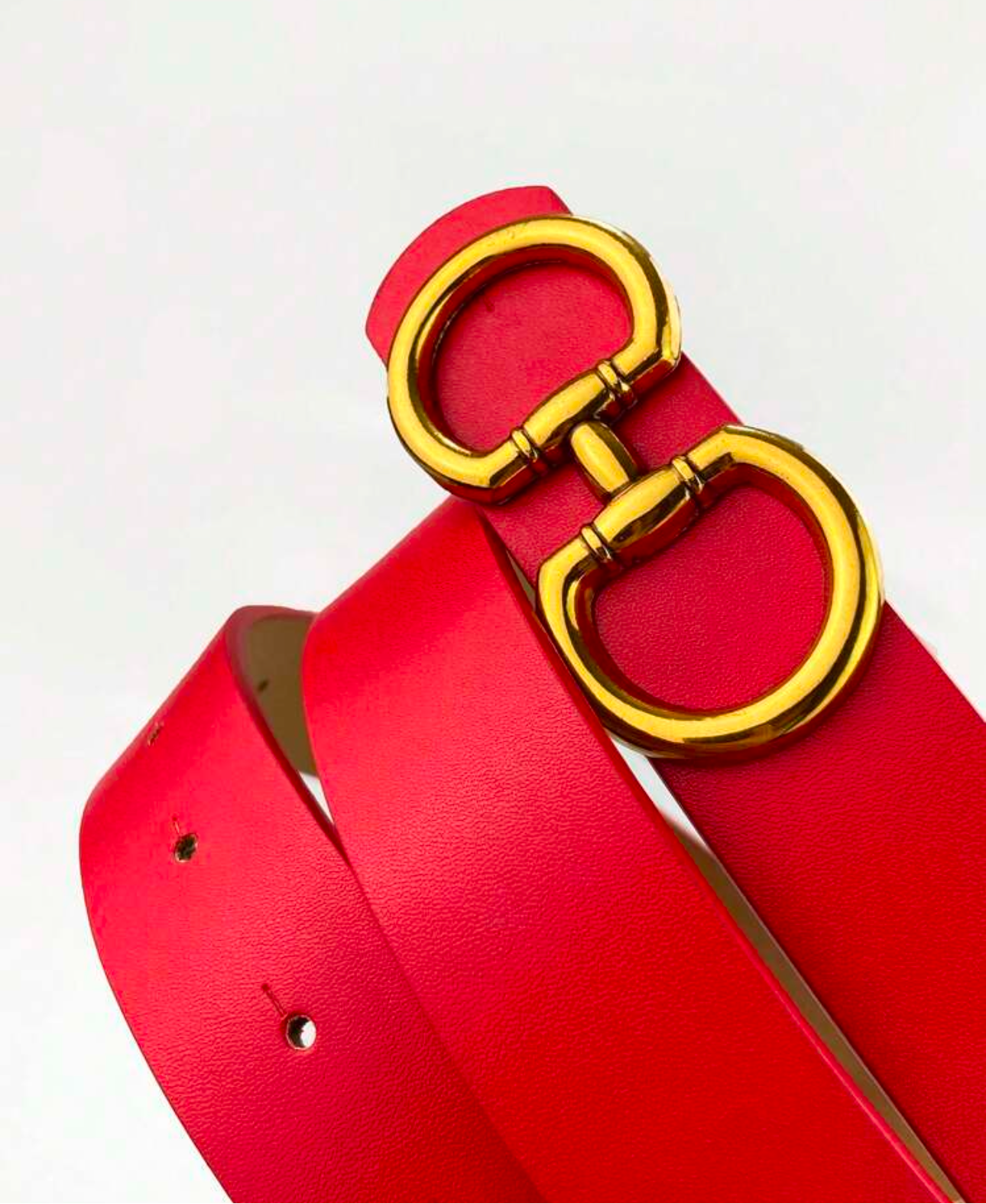 Cintura logo ottone