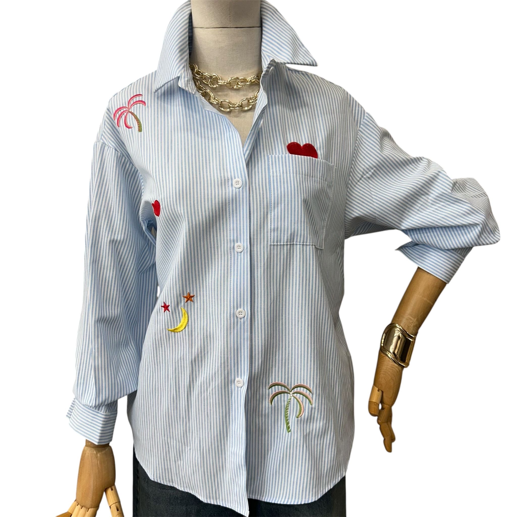 Camicia ricami