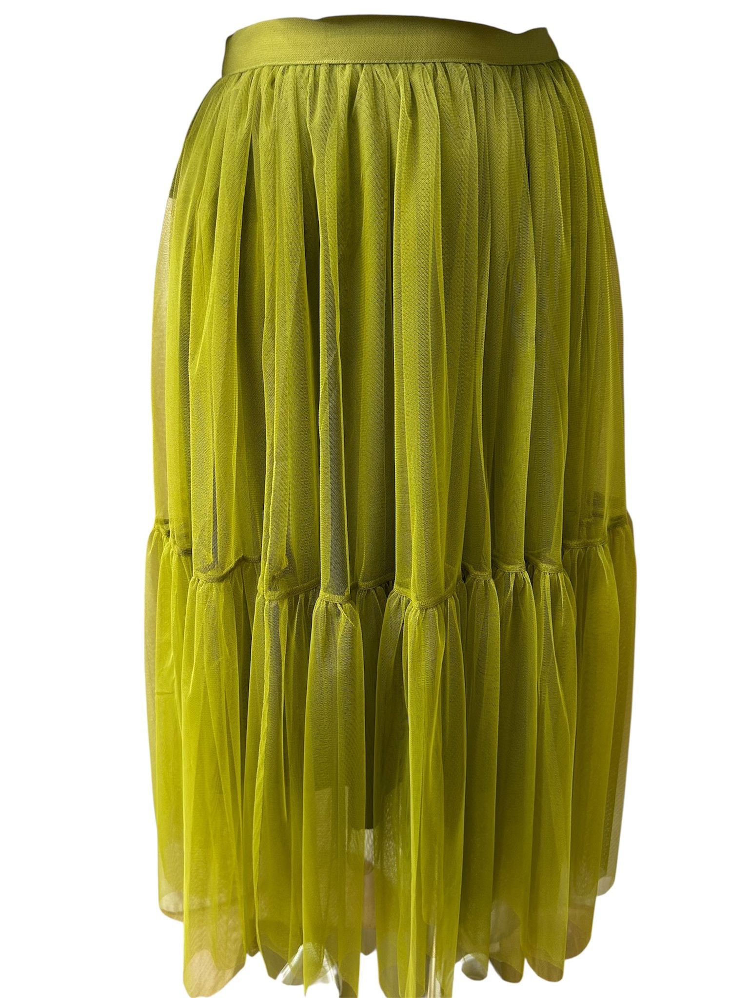 Gonna tulle balze
