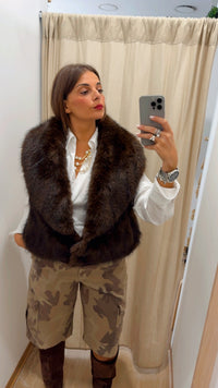 Gilet pelliccia