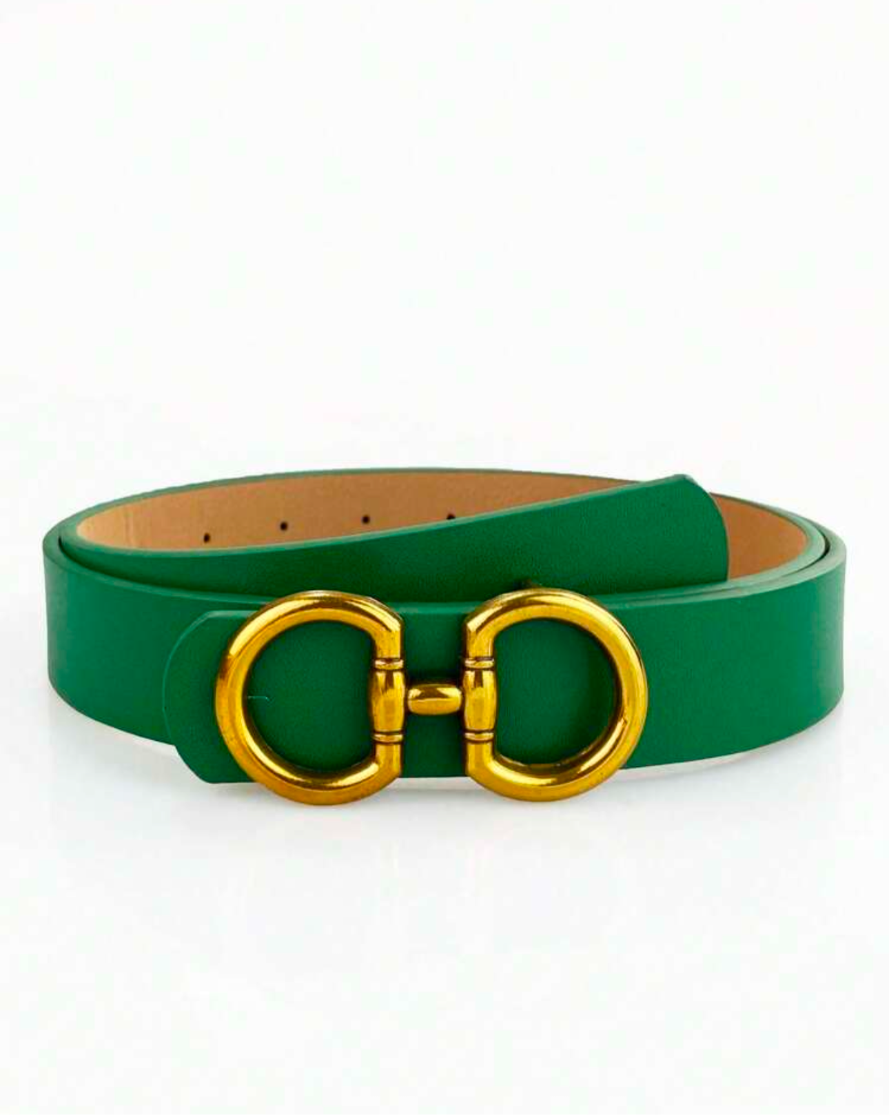 Cintura logo ottone