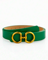 Cintura logo ottone
