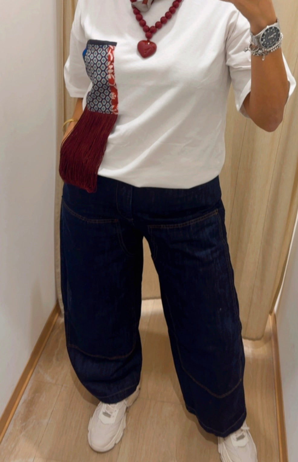 Jeans Barrel impunture