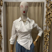 Camicia bottoni laterali