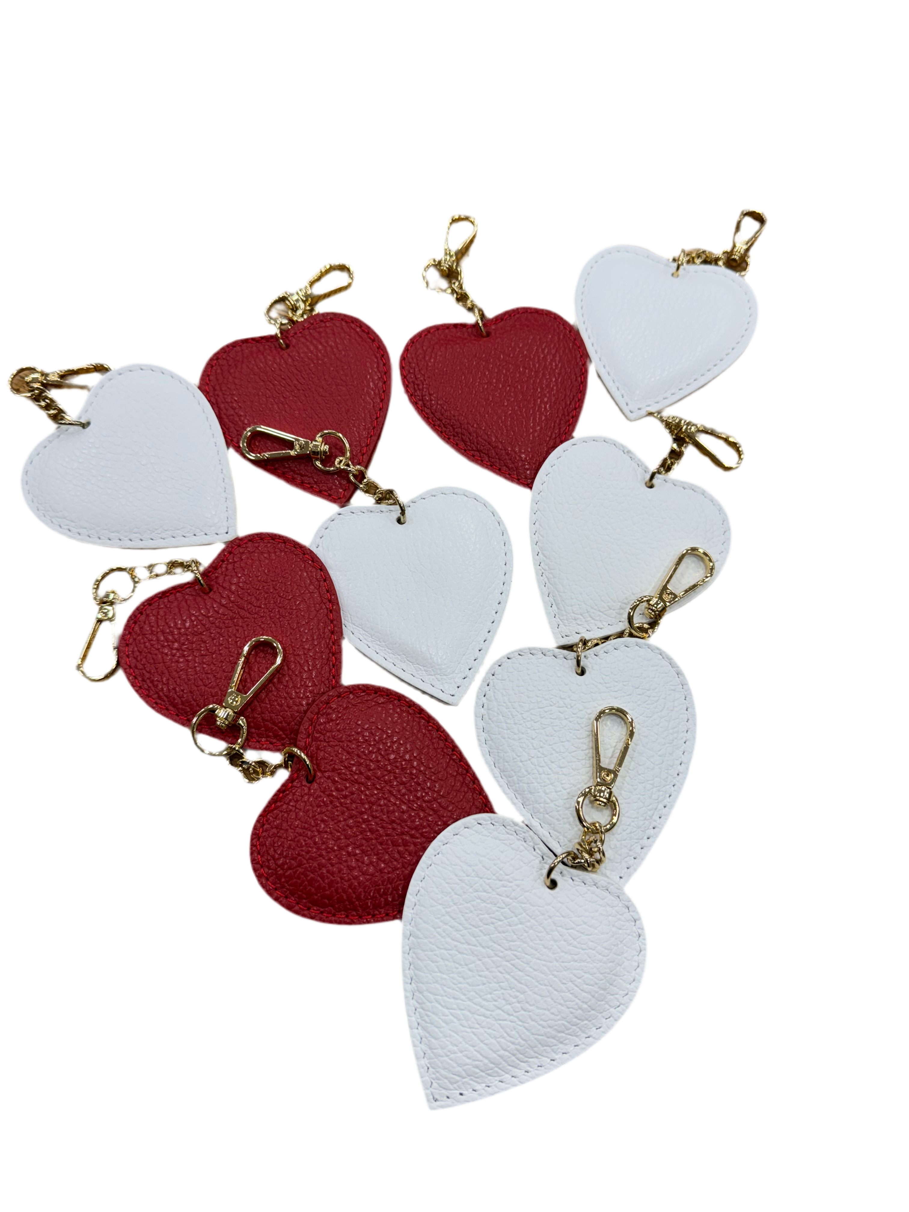 Portachiavi Cuore Pelle