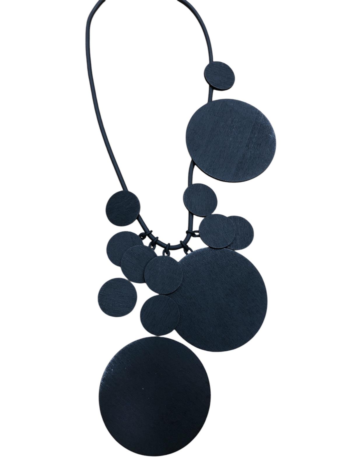 Collana caucciu cerchio