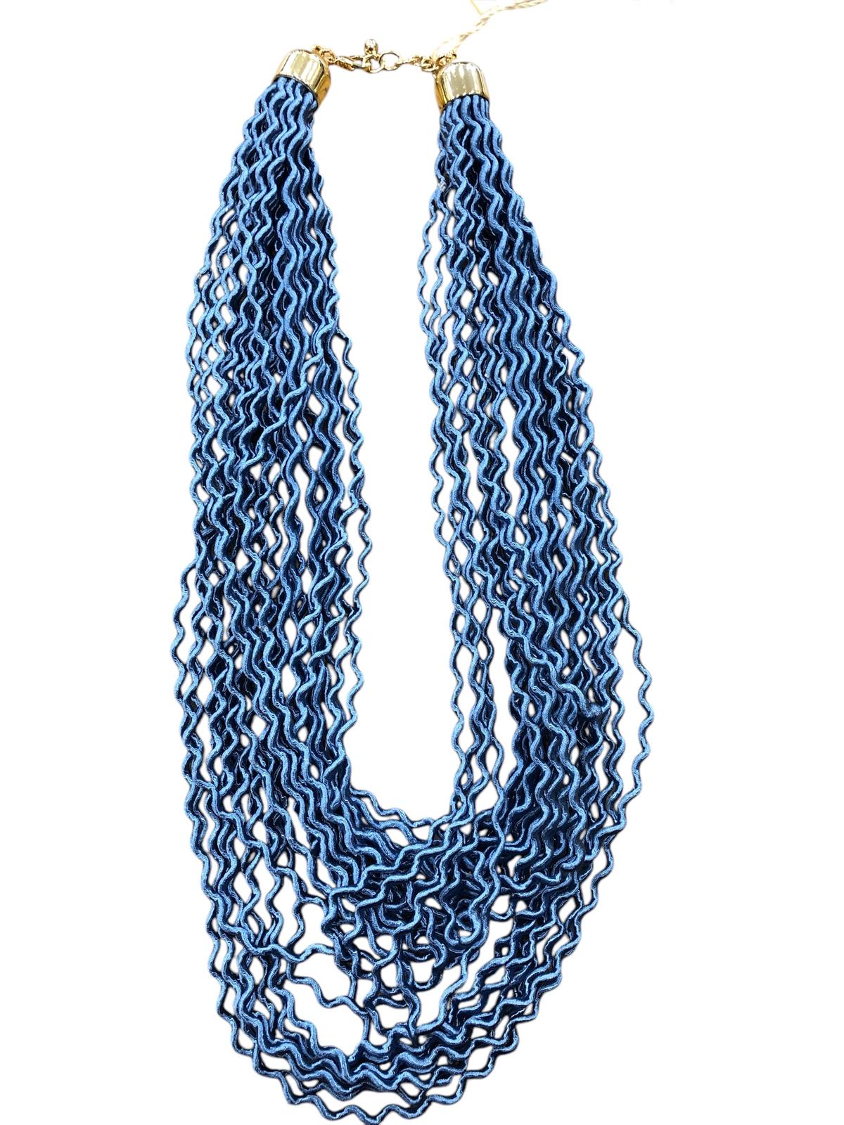 Collana multifilo riccio