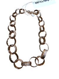 Collana multicerchio gold