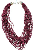 Collana multifilo riccio
