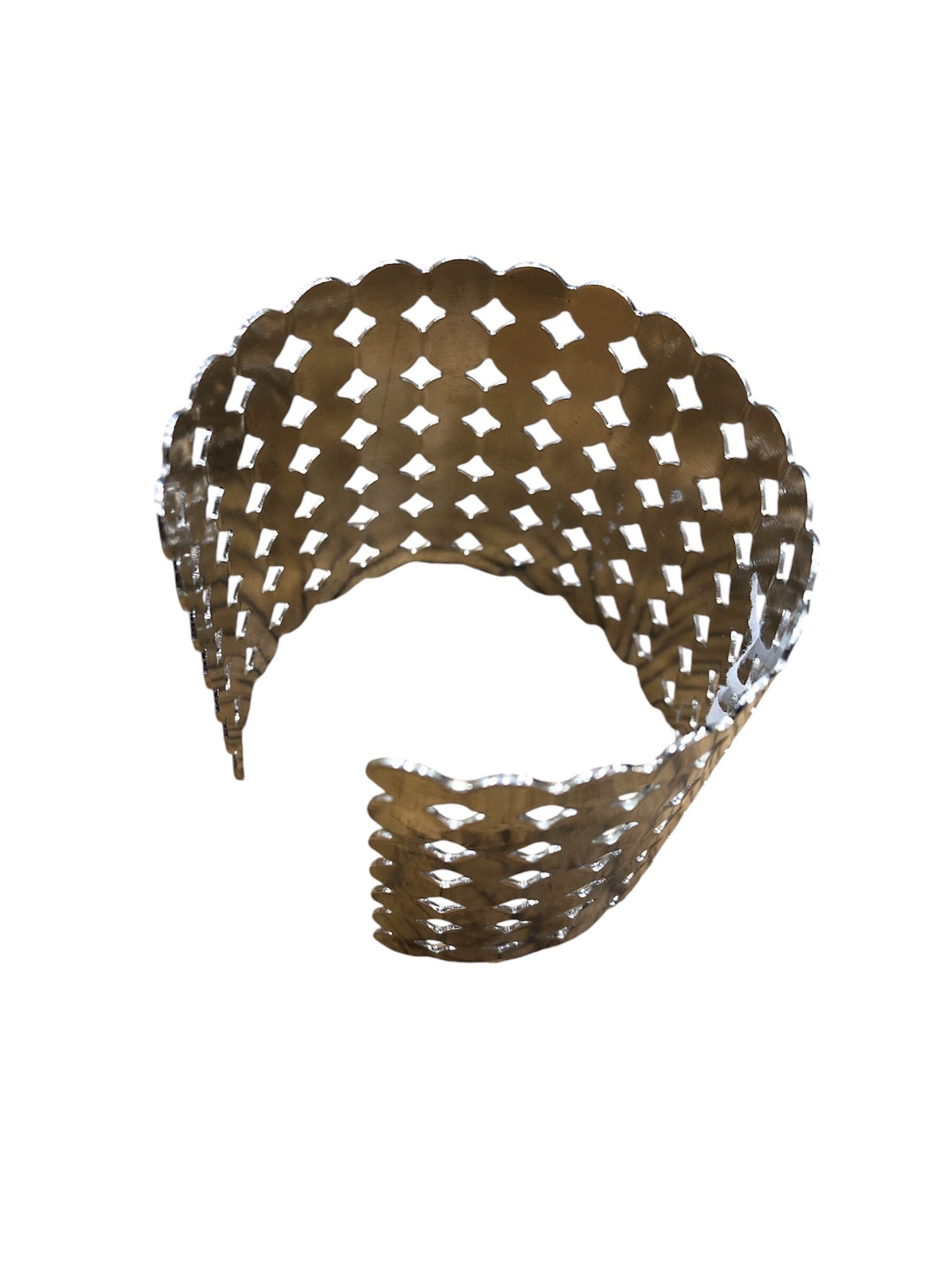 Bracciale rigido pallini argento