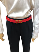 Cintura logo ottone