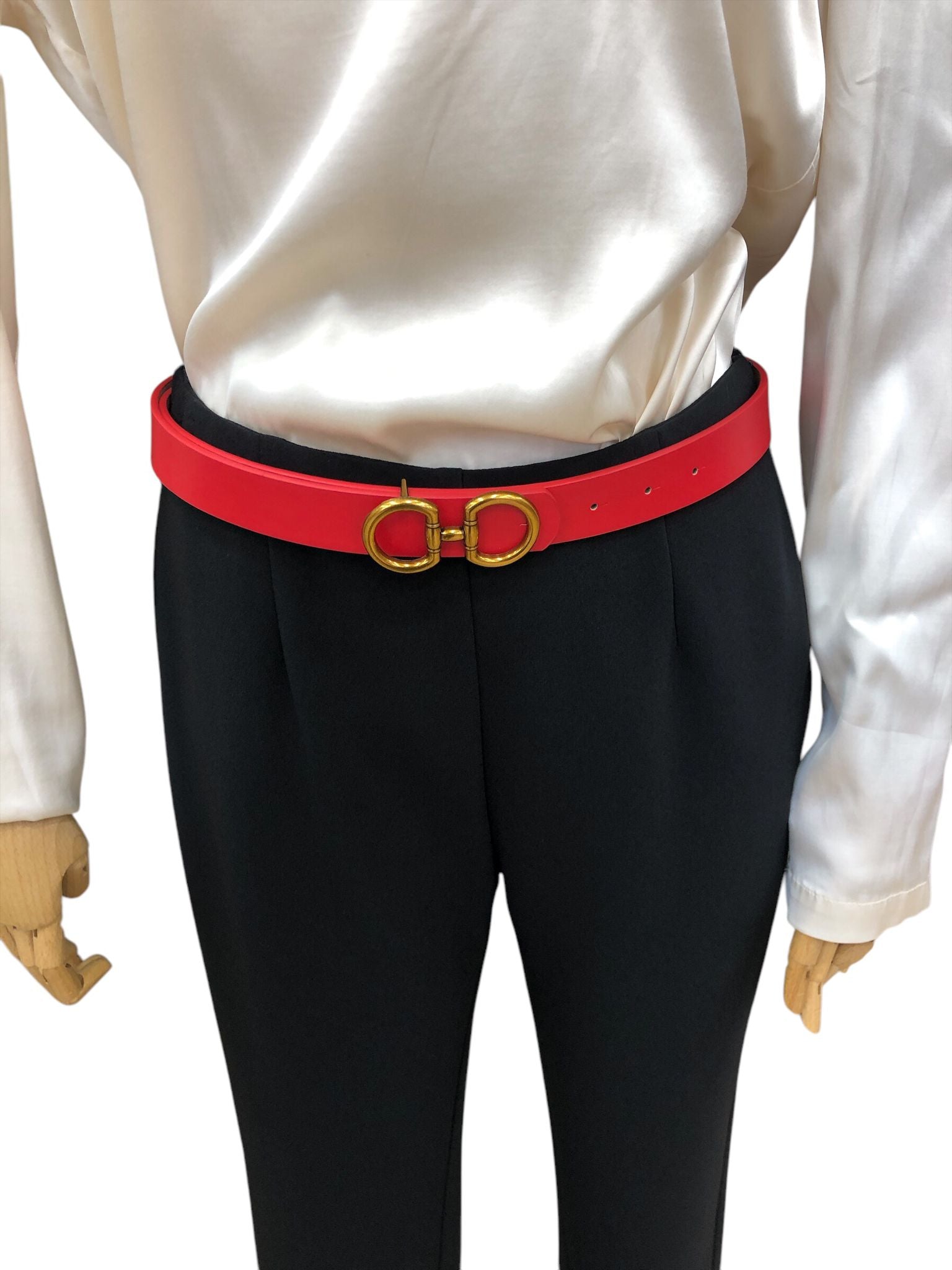 Cintura logo ottone
