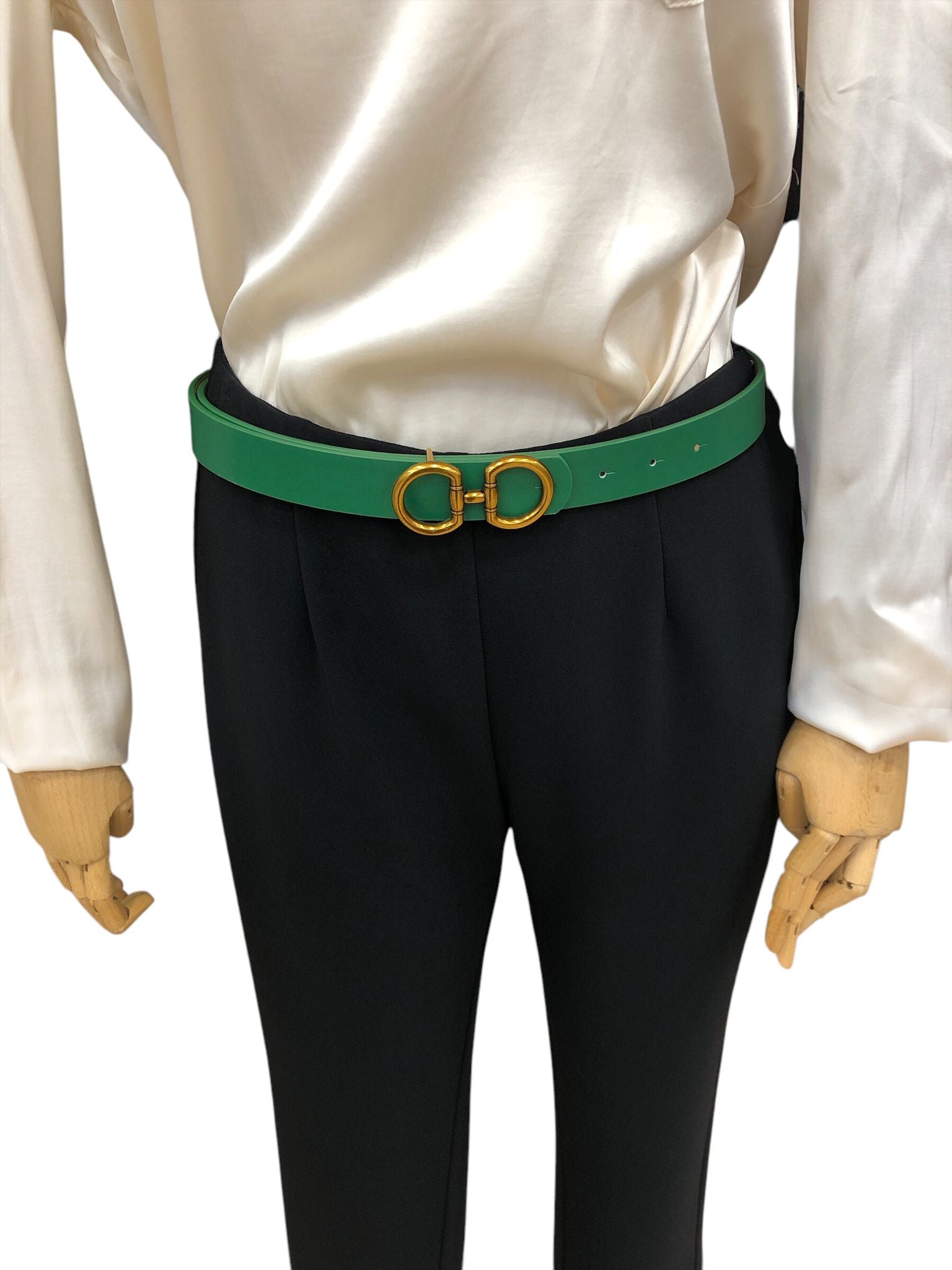 Cintura logo ottone