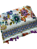Sciarpa fiori