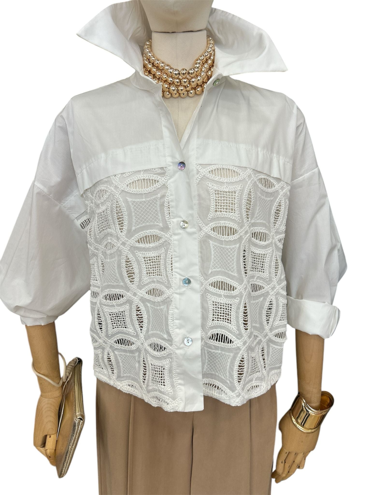 Camicia pizzo Siste’s