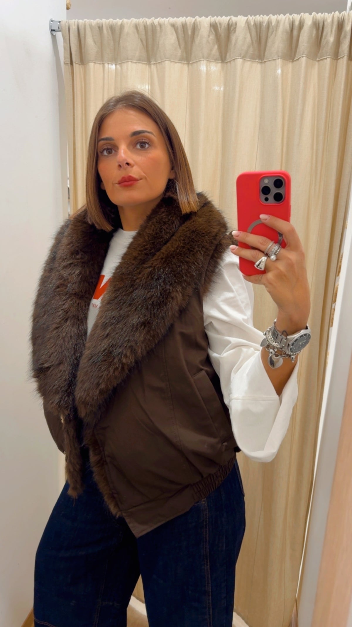 Gilet pelliccia